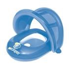 Boia Bote Inflável para Bebês Azul Bestway com Proteção Solar UPF 50+