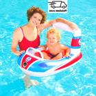 Bóia Bote Inflável Para Crianças Modelo Barco 99 x 66 cm