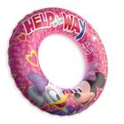 Boia Circular Minnie Piscina Verão Praia Férias Criança Rosa - Etitoys