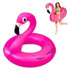 Boia Flamingo 90cm Adultos e Crianças Diversão Piscina Verão