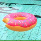Bóia Inflável Circular Donuts Melancia Redonda 90cm Gigante Adulto - Snel