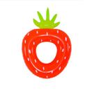 Boia inflável circular morango 101 x 76 cm
