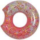 Boia Inflável Donut com Glitter Circular Summer Waves