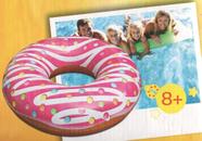 Boia Inflável Donut Rosa Rosquinha CRX 108 cm Cod OD99602