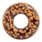 Boia Inflável Rosquinha Donut Chocolate 99cm - 6941057407500