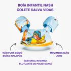 Boia Salva Vidas Infantil Nash Estampas Divertidas Natação