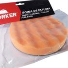 Boina Espuma Laranja Corte 165mm auto colante Worker