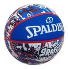 Bola Basquete Spalding Graffiti Oficial 7 Azul/vermelho