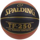 Bola Basquete Spalding Tf-250 Tamanho 7 Aprovada Cbb Oficial