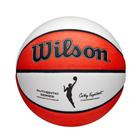 Bola Basquete Wilson Authentic WNBA Branca/Laranja