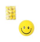 Bola / Bolinha Macia Fisio Emoticons 6,3Cm De - Wellmix