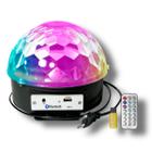 Bola de Balada Festa Led Giratória com Bluetooth e Usb - BELLATOR