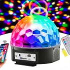 Bola De Balada Iluminação Festa Colorida Controle Bluetooth - DRAIK