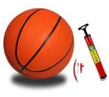 Bola de Basquete Basketball Oficial 7 com Bomba de Ar e Bicos