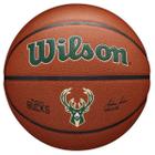 Bola de Basquete Logotipo Times Team Alliance MVP Tamanho 7 NBA Aderente Pure Feel Cover Wilson