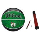 Bola de Basquete NBA Team Tiedye Bos Celtics 7 Wilson + Bomba de Ar C/Agulha