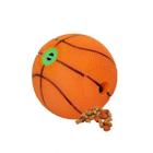 Bola de basquete porta petisco com som cães e gatos homepet