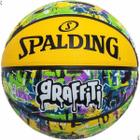 Bola De Basquete Spalding - Graffiti - Borracha - 3 cores
