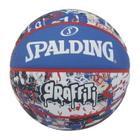 Bola De Basquete Spalding - Graffiti - ul/Vermelho - Tam 7