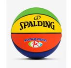 Bola De Basquete Spalding - Rookie Gear - Borracha - Amarela/Azul - Tam 5