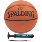 Bola de Basquete Spalding Lay Up Tam 7 Azul e Vermelha - ProSpin