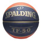 Bola de Basquete Spalding - TF-50 CBB - Borracha - Laranja/Preto (06)