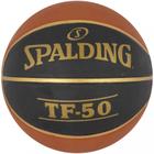 Bola De Basquete Spalding TF50 CBB - Laranja/Preta