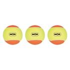 Bola De Beach Tennis Mor Pack 3 Bolinhas Amarelo com Laranja