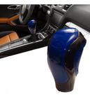 Bola De Câmbio Automotiva Kadman Azul Preta Lisa