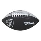 Bola de Futebol Americano Infantil Wilson NFL Team Logo Jr. Las Vegas Raiders