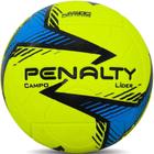 Bola de Futebol Campo Penalty Lider N4 Xxiv Amarelo Azul