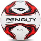 Bola De Futebol De Campo Penalty Bravo Xxiv Branco/Vermelho