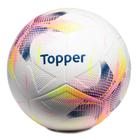 Bola de Futebol de Campo Topper Slick Cup Branco/rosa