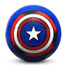 Bola De Futebol Infantil Roppe Marvel Capitão América Escudo Azul e Vermelho Tamanho 4