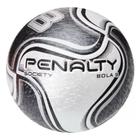 Bola de Futebol Society Penalty 8x Prata Preto