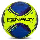 Bola de Futebol Society Penalty S11 R2 XXIV Amarelo Azul