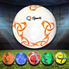 Bola de Futebol Tamanho Oficial Número 5 com Costura Reforçada e material sintético Campo