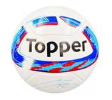 Bola De Futsal Topper Dominator Pro - Branco/Azul