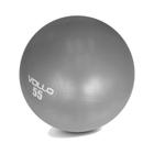 Bola de Ginástica Gym Ball Cinza 55cm - Vollo