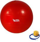 Bola de Ginástica Gym Ball Inflável Com Bomba 75cm - VM - Pista e Campo