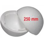 Bola de Isopor Artesanato 25cm (250mm) C/ 2 Unidades - STF