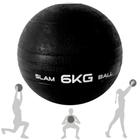 Bola de Peso Slam Ball 6kg Preta Liveup Sports