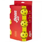 Bola de Pickleball Penn 40 Outdoor Amarela - Pack c/ 06 Unidades