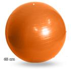 Bola de pilates com 65cm de diâmetro na cor laranja dasshaus - DASSHAUS