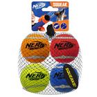 Bola de Tênis com Apito Interativo 2,5 Polegadas Nerf Dog Cores Sortidas