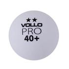 Bola de tênis de mesa Vollo Pro 40+ com 6 unidades