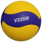 Bola de Vôlei Mikasa V335W Amarelo e Azul