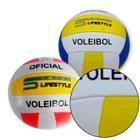 Bola De Vôlei Tamanho Oficial Praia E Quadra Voleibol Areia Rede Padrão material sintético Competições Torneios