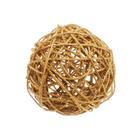 Bola Decorativa de Rattan C/10cm - Unidade