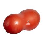 Bola Feijão 45x90 cm PVC Yoga Pilates T22 Laranja Acte - Acte Sports